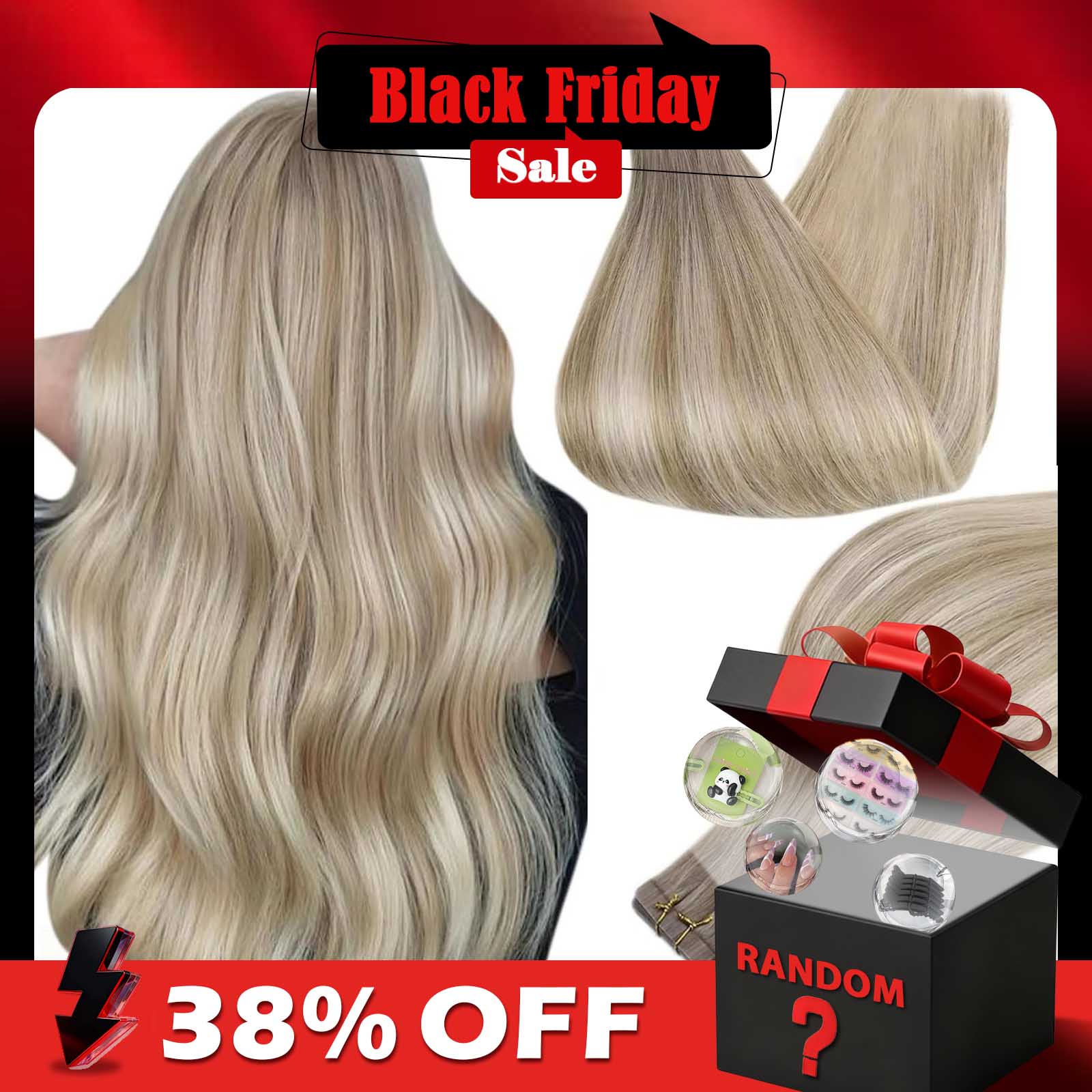 Invisible Tape In Extensions Real Hair - Full Shine Tape In Human Hair