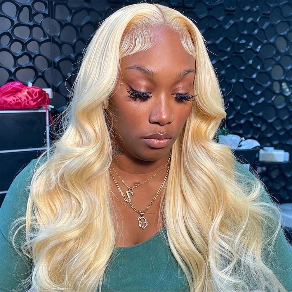 13x4 Blonde 613 Body Wave Lace - 613 Blonde Body Wave Lace Front Wig ulasan dan harga