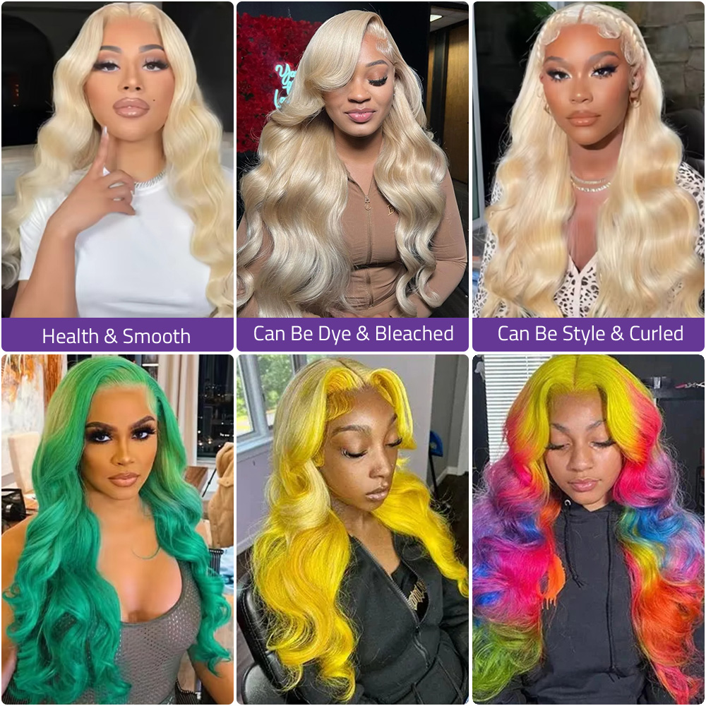 13x4 Blonde 613 Body Wave Lace - 613 Blonde Body Wave Lace Front Wig ulasan dan harga