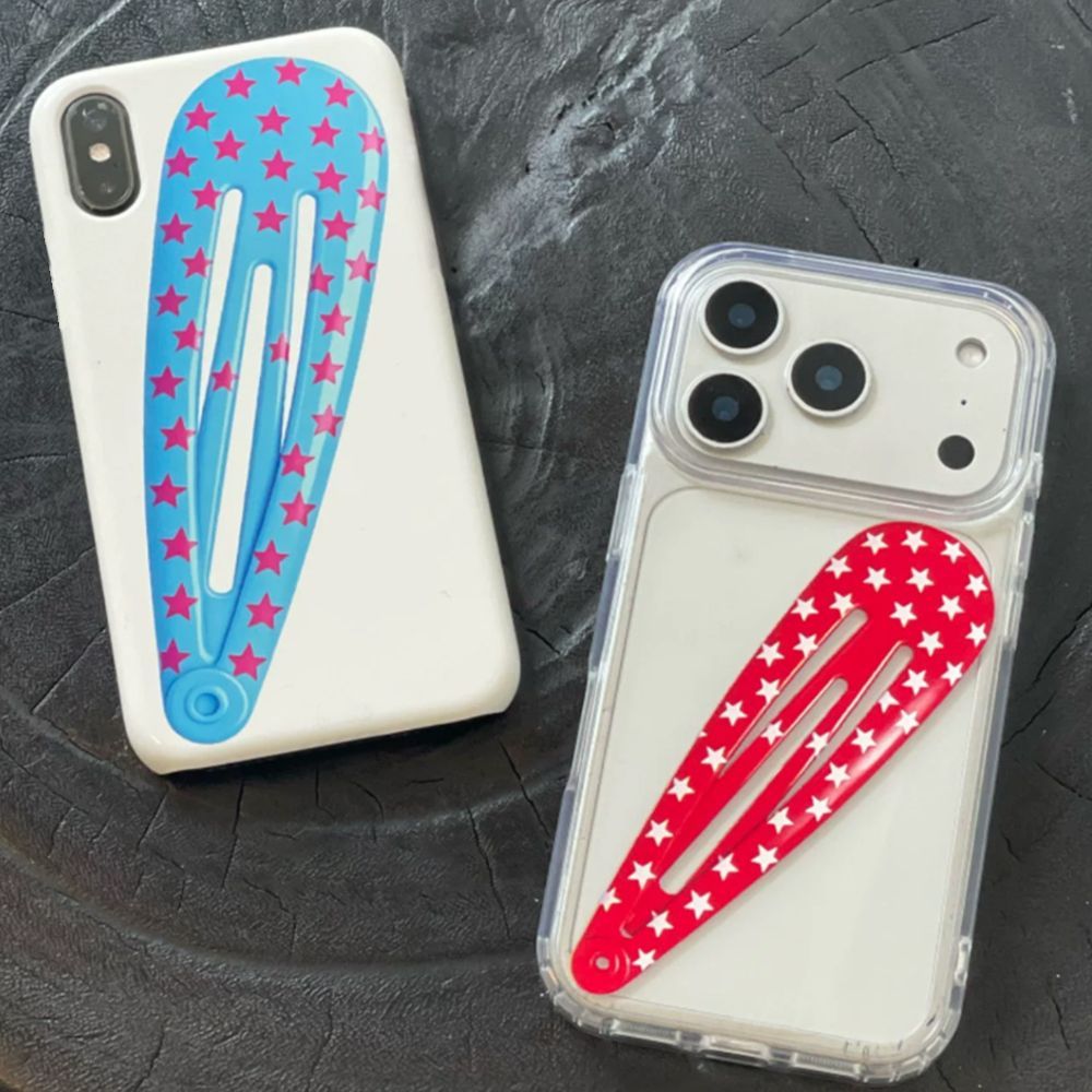American Style Red Polka Dot H - Hair Clips ulasan dan harga