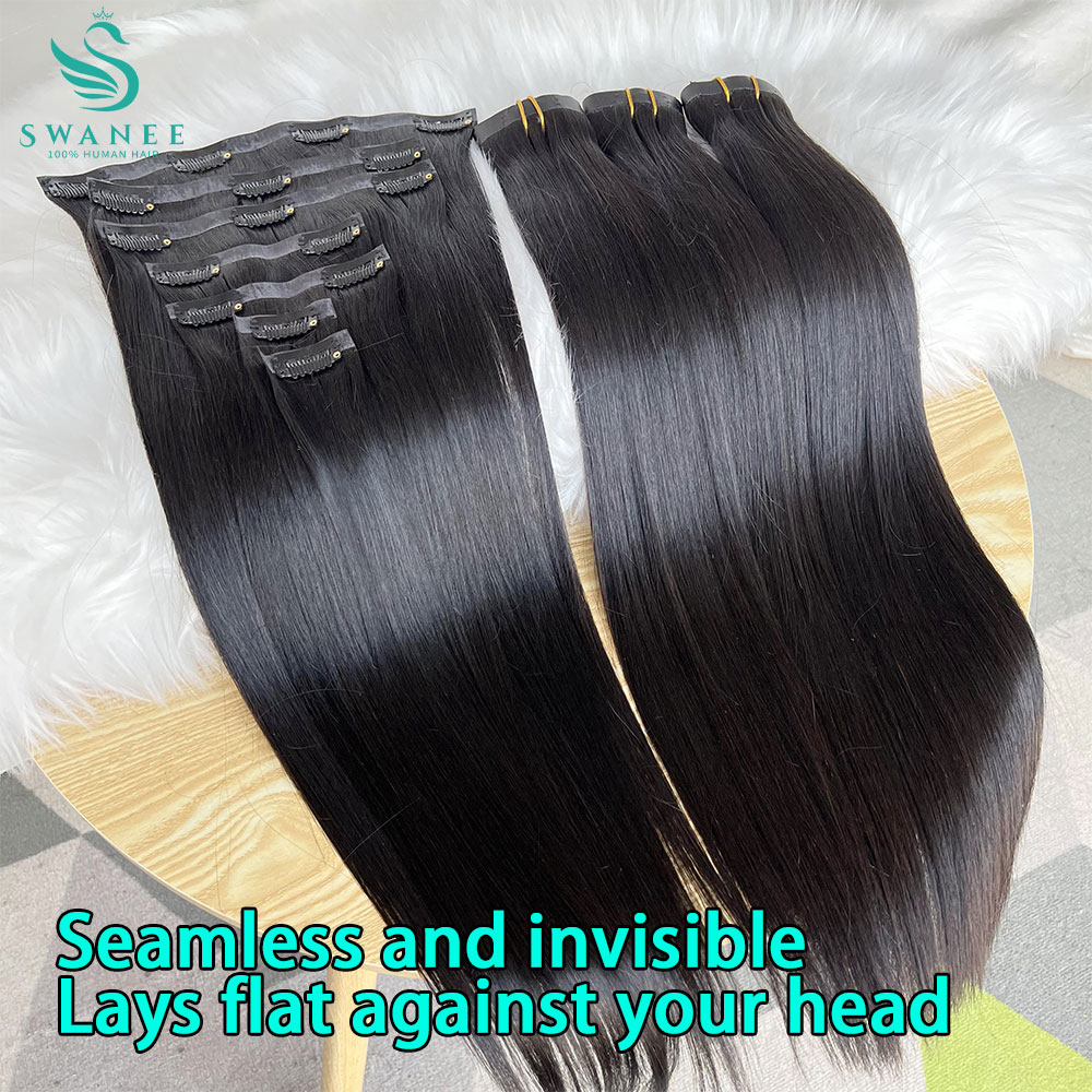 15A 100% Human Hair Extenion N - Seamless Clip In Hair Extensions Human Hair ulasan dan harga